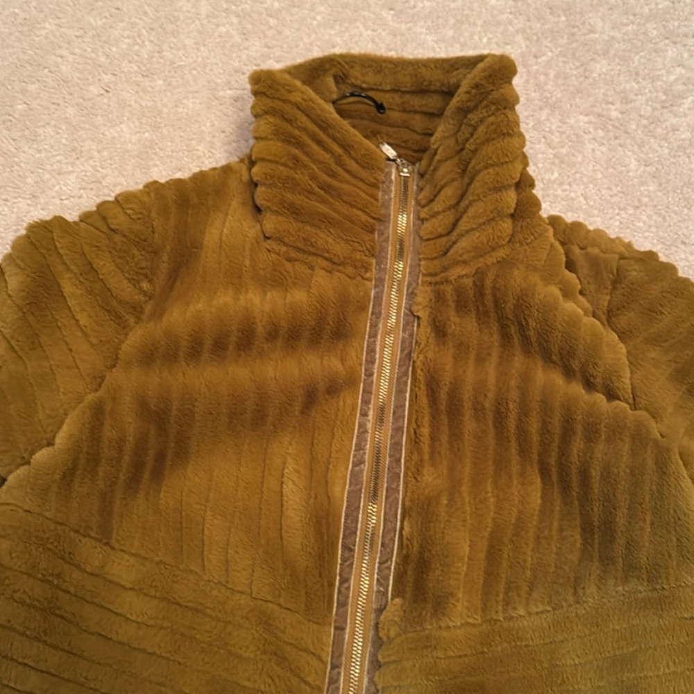 Anthropologie faux fur Jacket